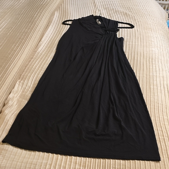 MaxMara Chic One-Shoulder Black Dress Made In Italy - Picture 8 of 16